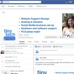 Facebook business set up for Tiny Tech