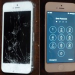 Iphone 5 before and after screen repair