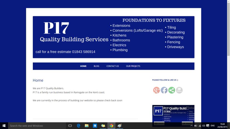 Website Design for P17