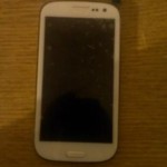 Samsung S3 after the screen has been replaced
